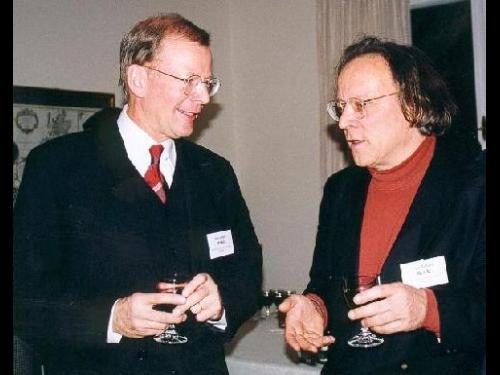 Dr. Kurt-Jürgen Maass és Prof. Dr. Paul Richard Blum 